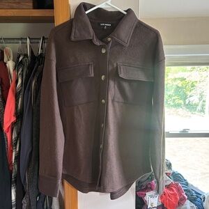 Steve Madden Dark Brown Men's Shirt Jacket